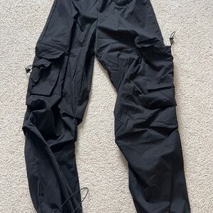 Black Cargo Pants